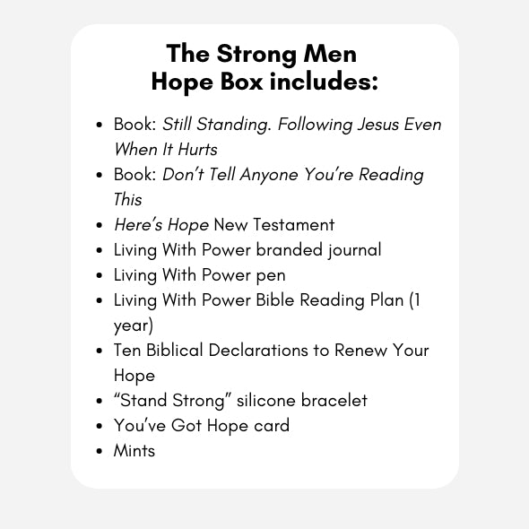 Strong Men Hope Box