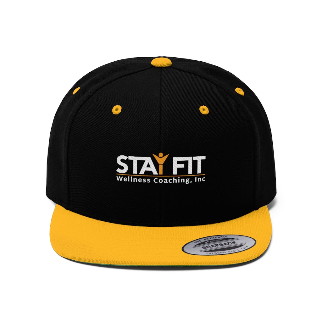 Stay Fit – Unisex Flat Bill Hat