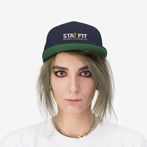 Stay Fit – Unisex Flat Bill Hat