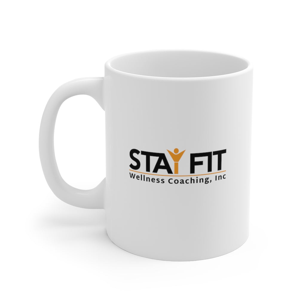 Stay Fit – White Mug 11oz