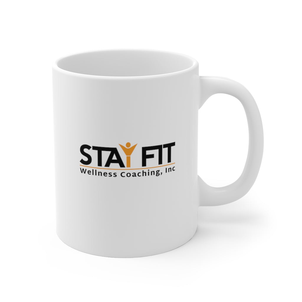 Stay Fit – White Mug 11oz